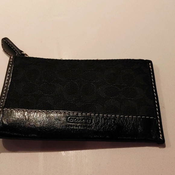 Coach key ring wallet